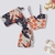 Kimono e Cropped Plus Size Feminino Estampado 0435