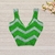 Cropped Feminino Zig Zag Lã Croche Tricot Moda Feminina - loja online