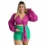 Cropped Manga Longa Plus size Moda feminina GG - Bellucy Modas