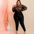 Conjunto Plus Size Blusa Tule Calça Roupas Femininas - comprar online