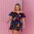 Vestido Plus Size Ombro a Ombro de Babado Elastec 0556 na internet