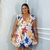 Vestido Plus Size Rodado XGG Decote V Veste 52 ao 58 0586 na internet