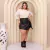 Conjunto Plus size Blusa Manga Longa + Shorts Saia Corrente 0503 - loja online