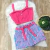 Conjunto Plus Size Feminino Cropped Short Estampado 1831 - loja online