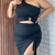 Vestido Plus Size Midi Argola na Cintura e Regulagem 0531 na internet