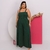 Macacão Plus Size Feminino Pantalona Fenda 0506 - loja online