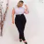 Conjunto Plus Size Blusa Muscle Tee + Calça C Cinto 0481 na internet