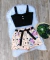 Conjunto Plus Size Feminino Cropped Short Estampado 1831 - loja online