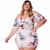 Vestido Feminino Moda Plus Size Estampado Ciganinha 48 ao 52
