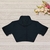 Cropped Feminino Manguinha com botão Moda Feminina - loja online