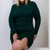 Vestido Feminino Plus Size Tubinho Com Manga Longa 0317 na internet