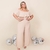 Imagem do Macacão Plus Size Feminino Pantalona Ciganinha Babado