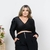 Cropped Lurex Manga Longa Plus Size Moda Roupa Feminina GG - comprar online