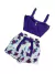Conjunto Plus Size Feminino Cropped Short Estampado 1831 - comprar online