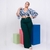 Conjunto Feminino Plus Size Cropped Manga Calça Pantalona 0263 - loja online