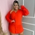 Vestido Chemise Plus Size Camisa Manga Longa de Botões 0250