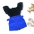 Conjunto Plus Size Blusa Short Roupas Femininas GG 0062 - loja online