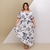 Vestido Longo Plus Size Ciganinha Elastec Na Cintura 0519 - Bellucy Modas