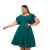 Vestido Plus Size Feminino Rodado Moda Evangélica 0500 - loja online
