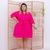 Chemise Vestido Feminino Plus Size Com Botões 54 ao 58 0286 - Bellucy Modas