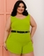 Macaquinho Plus Size Feminino com Cinto 0448 - comprar online