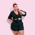 Conjunto Plus Size Cropped Amarrar Short + Cinto Veste 48 52 0139 - comprar online