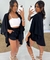 Conjunto Feminino Kimono e Short Liso M e G