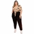 Conjunto Plus Size Blusa Amarrar Calça Roupas Femininas - Bellucy Modas