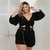 Conjunto Feminino Plus Size Cropped Estampado e Short Liso 0341 na internet