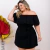Vestido Feminino Plus Size Ciganinha Roupa Feminina Plus