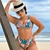 Biquíne Feminino Plus Size e M Cintura alta Com Bojo 0253 na internet