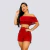 Conjunto Feminino Cropped Ciganinha Short Com Cinto 0266 - comprar online