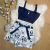 Conjunto Plus Size Feminino Cropped Short Estampado 1831 - Bellucy Modas