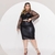 Conjunto Plus Size 3 Peças Saia Top e Cropped 48 ao 52 na internet