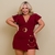 Macaquinho Plus Size Short Saia Corrente C Cinto 0582 - loja online