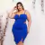 Vestido Plus Size Midi Alcinha Decote Tule Fenda c Tule 0466 - loja online