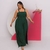 Macacão Plus Size Feminino Pantalona Fenda 0506