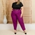 Imagem do Calça Plus Size Cinto Roupa Feminina Moda Plus Size