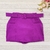 Short Saia Plus Size Frente e Costas/trás com Cinto e Bolso 0071 - comprar online