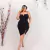 Vestido Plus Size Midi Alcinha Decote Tule Fenda c Tule 0466 - comprar online