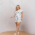 Macaquinho Estampado Elastec Plus Size Feminino 0611 - Bellucy Modas