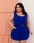 Macaquinho Plus Size Feminino com Cinto 0448 - comprar online