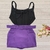 Kit 3 Conjuntos Plus Size Feminino Shorts Cinto Cintura Alta