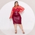 Conjunto Plus Size 3 Peças Saia Top e Cropped 48 ao 52