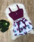 Conjunto Plus Size Feminino Cropped Short Estampado 1831 na internet