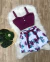 Conjunto Plus Size Feminino Cropped Short Estampado 1831 - comprar online