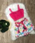 Imagem do Conjunto Plus Size Feminino Cropped Short Estampado 1831