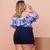 Conjunto Plus Size Cropped Cigana + Shorts Saia Trançado 0512 na internet