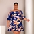 Vestido Feminino Plus Size de Babado Ciganinha Manga Flare 0274 - comprar online