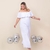 Macacão Plus Size Feminino Pantalona Ciganinha Babado - loja online